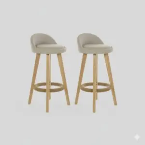 Silla de Bar Marsella Beige 73 cm x 2 unidades