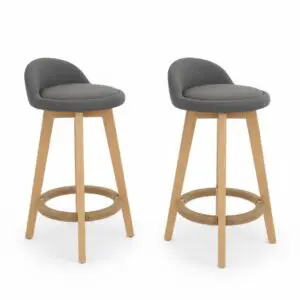 Silla de Bar Marsella Gris 73 cm x 2 unidades