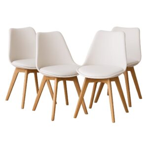 Silla Tulip Blanca, Pack 4 unidades