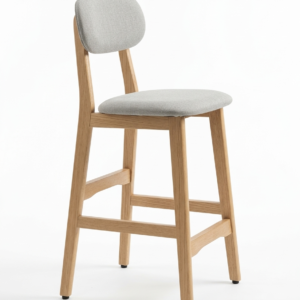 Silla de Bar Praga 63 cm, Beige (unidad)